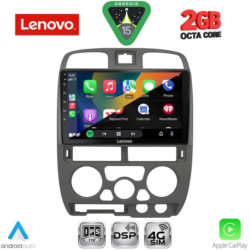 LENOVO LVF 5253GR_CPA (9inc) MULTIMEDIA TABLET for ISUZU D-MAX mod. 2002-2008 (GREY) LENOVO LVF 5253GR_CPA (9inc) MULTIMEDIA TABLET for ISUZU D-MAX mod. 2002-2008 (GREY)
