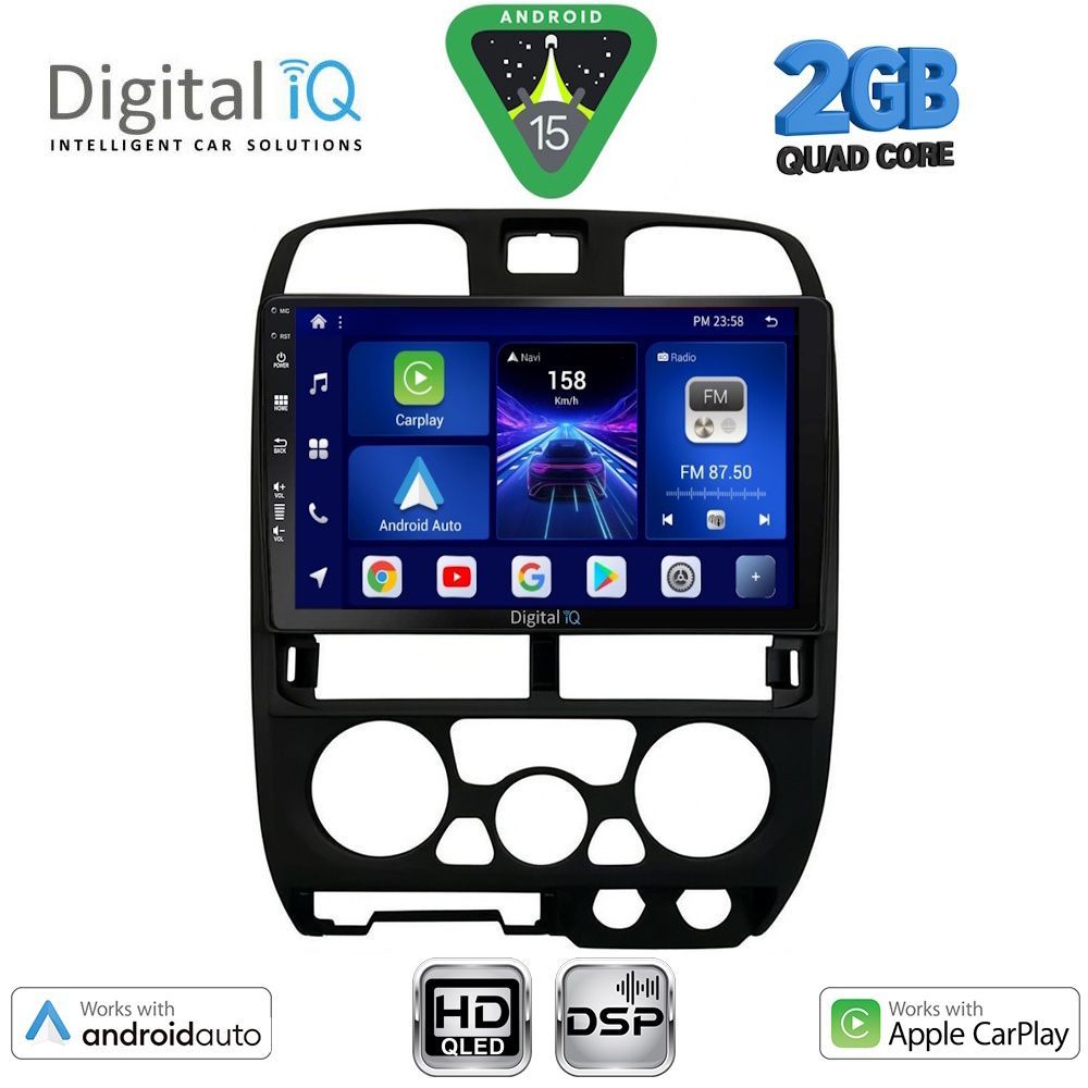 DIGITAL IQ BXC 3253BL_CPAA (9inc) MULTIMEDIA TABLET for ISUZU D-MAX mod. 2002-2008 (BLACK) DIGITAL IQ BXC 3253BL_CPAA (9inc) MULTIMEDIA TABLET for ISUZU D-MAX mod. 2002-2008 (BLACK)