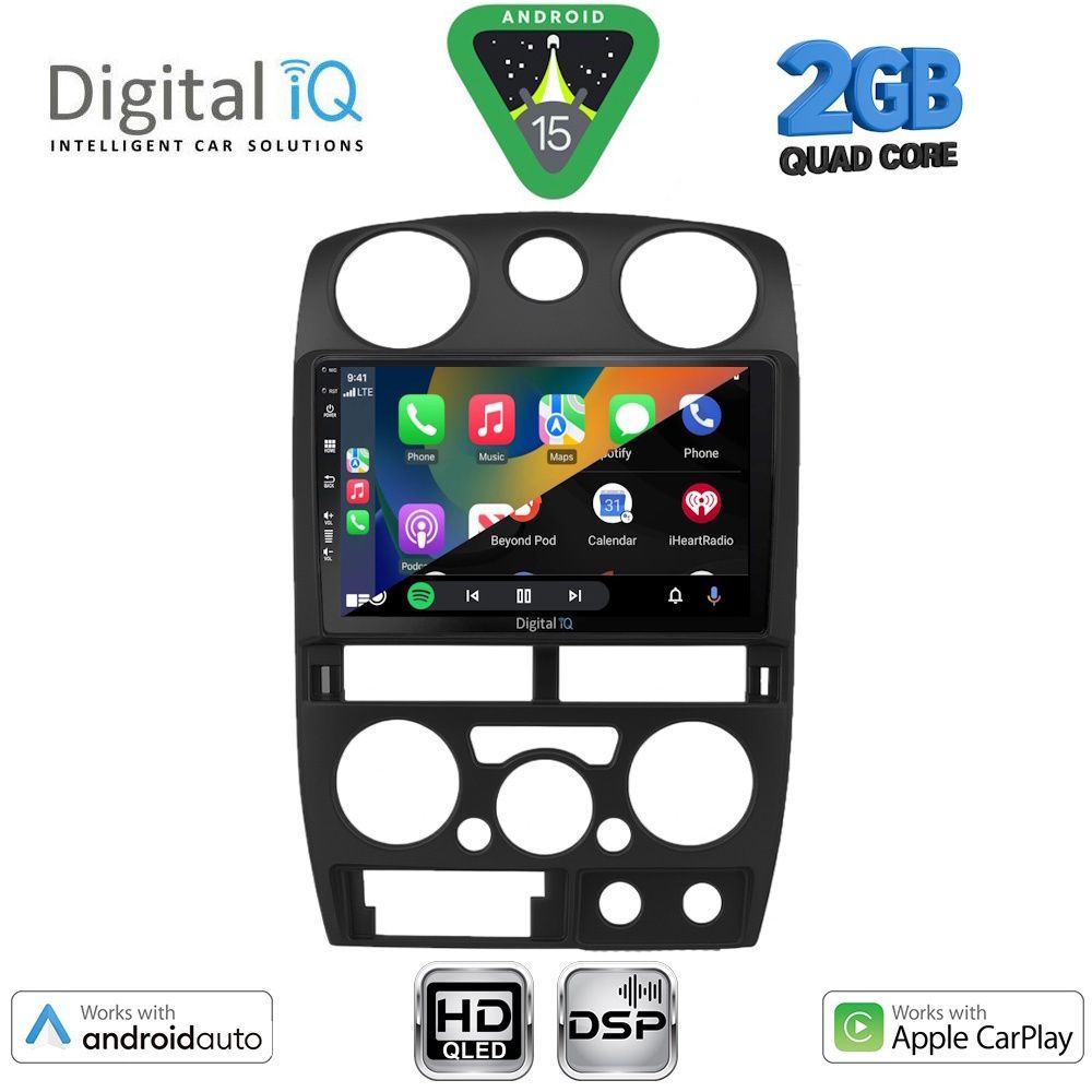 DIGITAL IQ BXC 3254BL_CPAA (9inc) MULTIMEDIA TABLET for ISUZU D-MAX mod. 2008-2012 (BLACK) DIGITAL IQ BXC 3254BL_CPAA (9inc) MULTIMEDIA TABLET for ISUZU D-MAX mod. 2008-2012 (BLACK)