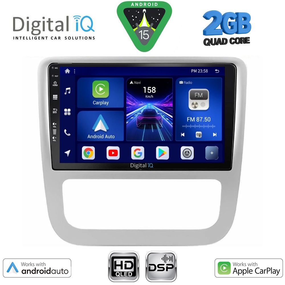 DIGITAL IQ BXC 3751_CPAA CLIMA (9inc) MULTIMEDIA TABLET for VW EOS mod. 2006> - SCIROCCO mod. 2011-2014 DIGITAL IQ BXC 3751_CPAA CLIMA (9inc) MULTIMEDIA TABLET for VW EOS mod. 2006> - SCIROCCO mod. 2011-2014