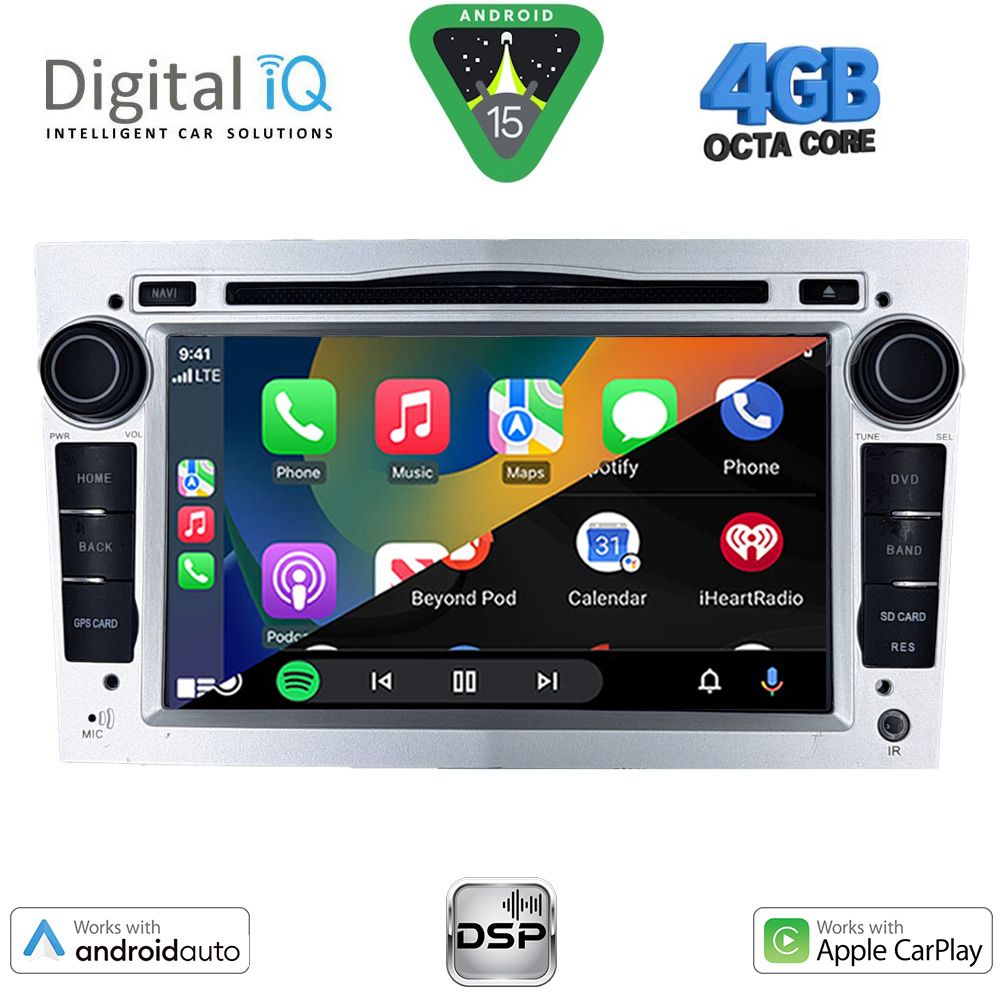 DIGITAL IQ BXF 619SL_CPAA (7" DVD) MULTIMEDIA SYSTEM for OPEL ALL mod. 2004-2012 (SILVER) DIGITAL IQ BXF 619SL_CPAA (7" DVD) MULTIMEDIA SYSTEM for OPEL ALL mod. 2004-2012 (SILVER)