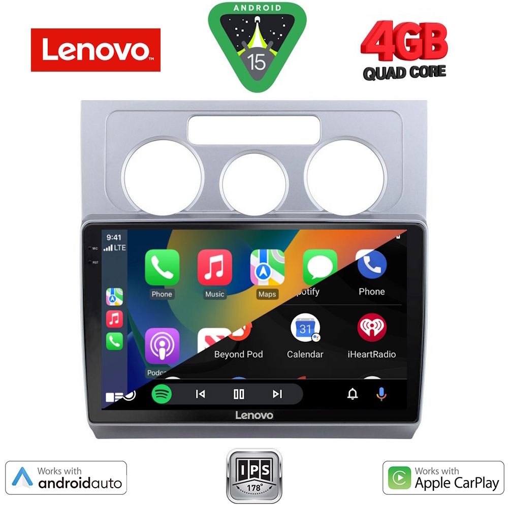 LENOVO LVE 8767_CPAA A/C (10inc) MULTIMEDIA TABLET for VW TOURAN mod. 2003-2010 LENOVO LVE 8767_CPAA A/C (10inc) MULTIMEDIA TABLET for VW TOURAN mod. 2003-2010