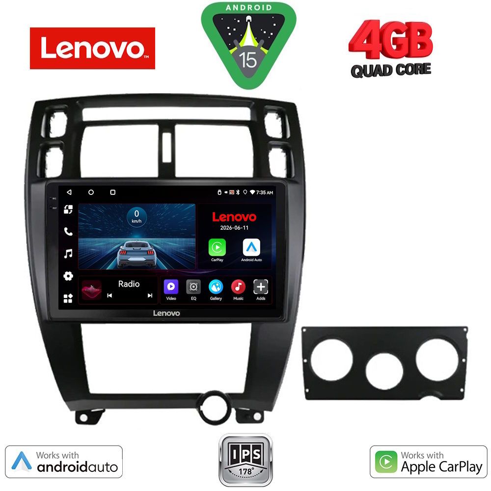 LENOVO LVE 8241BL_CPAA (10inc) MULTIMEDIA TABLET for HYUNDAI TUCSON mod. 2004-2010 (BLACK) LENOVO LVE 8241BL_CPAA (10inc) MULTIMEDIA TABLET for HYUNDAI TUCSON mod. 2004-2010 (BLACK)