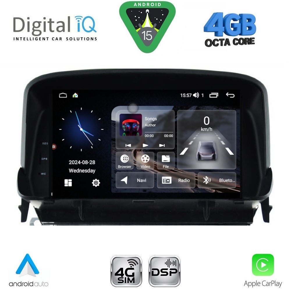 DIGITAL IQ MSG 460_CPA (7” DECK) MULTIMEDIA SYSTEM for OPEL MOKKA mod. 2012-2015 DIGITAL IQ MSG 460_CPA (7” DECK) MULTIMEDIA SYSTEM for OPEL MOKKA mod. 2012-2015