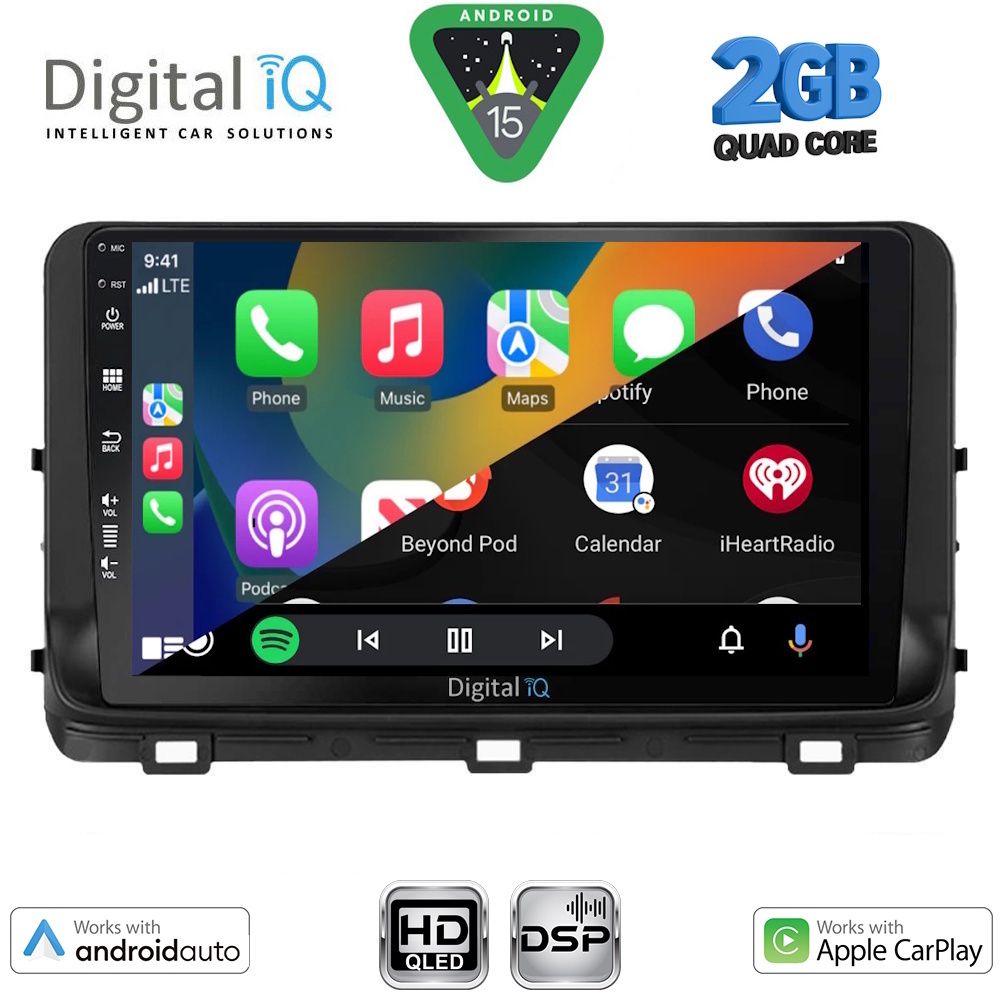 DIGITAL IQ BXC 3303_CPAA (10inc) MULTIMEDIA TABLET for KIA CEED - XCEED mod. 2018-2022 DIGITAL IQ BXC 3303_CPAA (10inc) MULTIMEDIA TABLET for KIA CEED - XCEED mod. 2018-2022