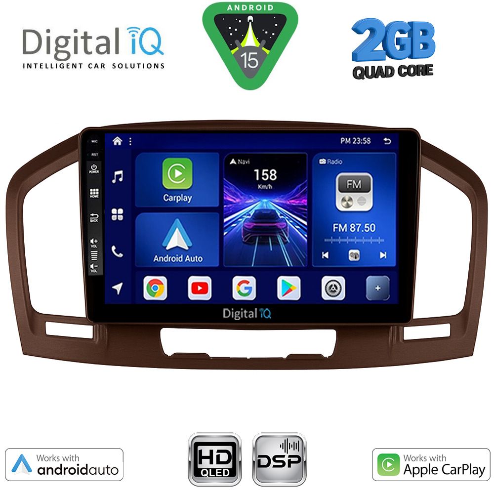DIGITAL IQ BXC 3491BR_CPAA (9inc) MULTIMEDIA TABLET for OPEL INSIGNIA mod.2008-2013 (BROWN) DIGITAL IQ BXC 3491BR_CPAA (9inc) MULTIMEDIA TABLET for OPEL INSIGNIA mod.2008-2013 (BROWN)