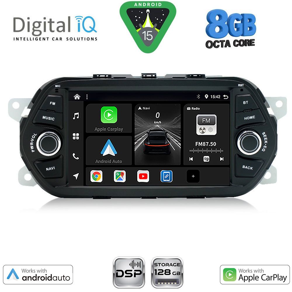 DIGITAL IQ BXF 756_CPAA (7" DECK) MULTIMEDIA SYSTEM for FIAT TIPO mod. 2015-2023 DIGITAL IQ BXF 756_CPAA (7" DECK) MULTIMEDIA SYSTEM for FIAT TIPO mod. 2015-2023