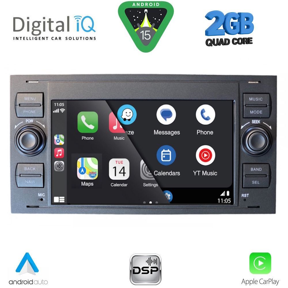 DIGITAL IQ BLD 202B_CPA (7" DECK) MULTIMEDIA for FORD mod. 2004-2008 DIGITAL IQ BLD 202B_CPA (7" DECK) MULTIMEDIA for FORD mod. 2004-2008