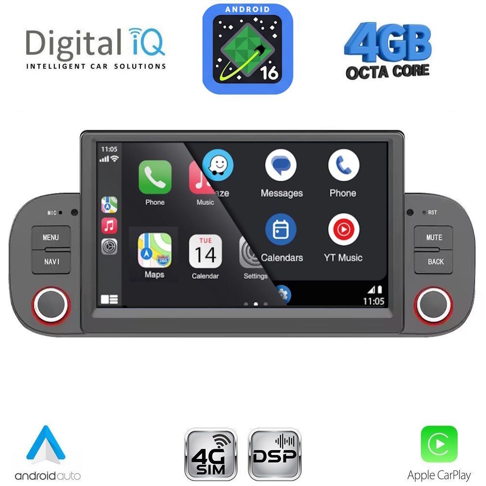 DIGITAL IQ BLG 422_CPA (7" DECK) MULTIMEDIA SYSTEM for FIAT PANDA mod. 2012-2021 DIGITAL IQ BLG 422_CPA (7" DECK) MULTIMEDIA SYSTEM for FIAT PANDA mod. 2012-2021