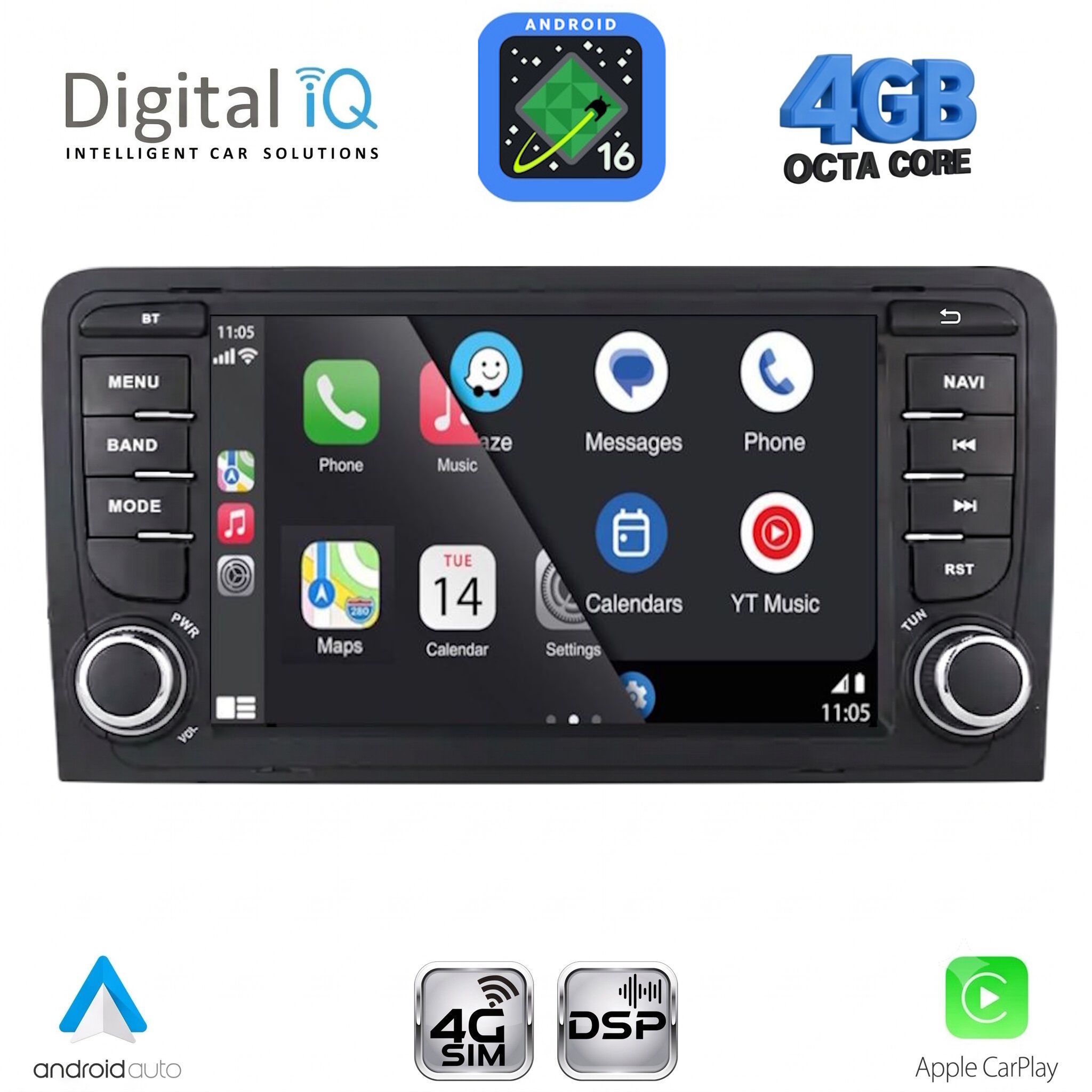 DIGITAL IQ BLG 449_CPA (7″ DECK) MULTIMEDIA OEM for AUDI A3 mod. 2003-2012 DIGITAL IQ BLG 449_CPA (7″ DECK) MULTIMEDIA OEM for AUDI A3 mod. 2003-2012