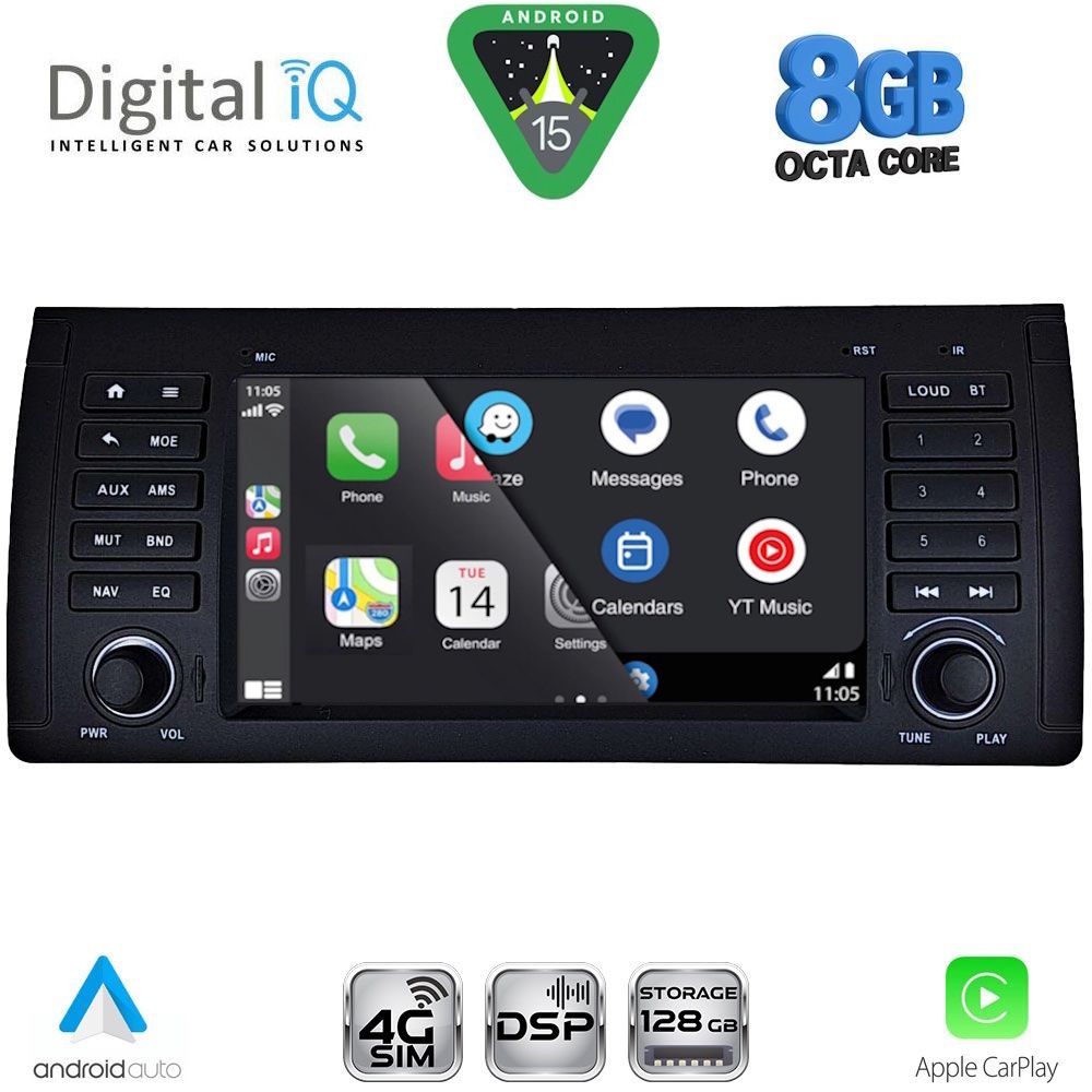 DIGITAL IQ BLM 785_CPA (7" DECK) MULTIMEDIA OEM for BMW S.5-X5 (E38-39-53) mod. 1998-2005 DIGITAL IQ BLM 785_CPA (7" DECK) MULTIMEDIA OEM for BMW S.5-X5 (E38-39-53) mod. 1998-2005
