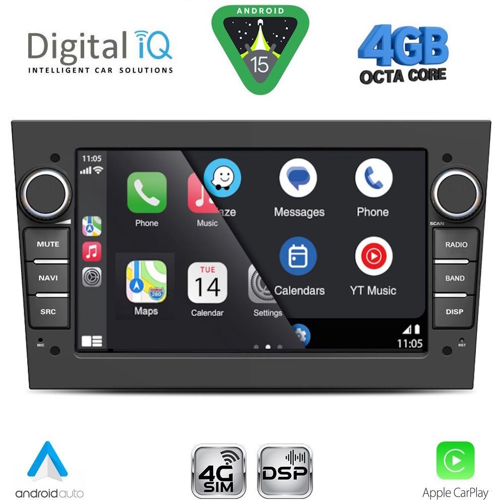 DIGITAL IQ BLG 419BL_CPA (7" DECK) MULTIMEDIA SYSTEM for OPEL ALL mod. 2004-2014 (GLOSS BLACK) DIGITAL IQ BLG 419BL_CPA (7" DECK) MULTIMEDIA SYSTEM for OPEL ALL mod. 2004-2014 (GLOSS BLACK)