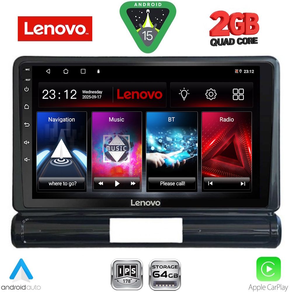 LENOVO LVD 2093M_CPA (9inc) MULTIMEDIA TABLET for CITROEN C3 - DS3 mod. 2016-2024 Med Version LENOVO LVD 2093M_CPA (9inc) MULTIMEDIA TABLET for CITROEN C3 - DS3 mod. 2016-2024 Med Version