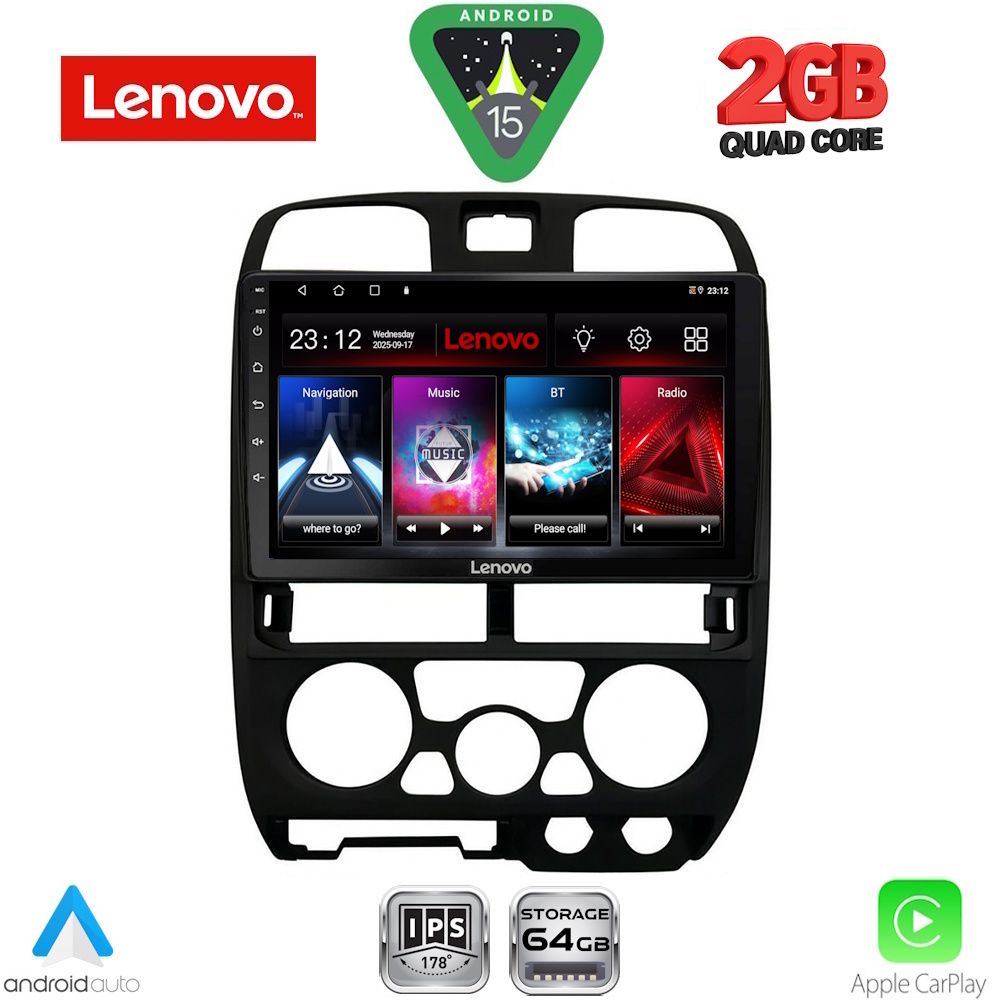 LENOVO LVD 2253BL_CPA (9inc) MULTIMEDIA TABLET for ISUZU D-MAX mod. 2002-2008 (BLACK) LENOVO LVD 2253BL_CPA (9inc) MULTIMEDIA TABLET for ISUZU D-MAX mod. 2002-2008 (BLACK)