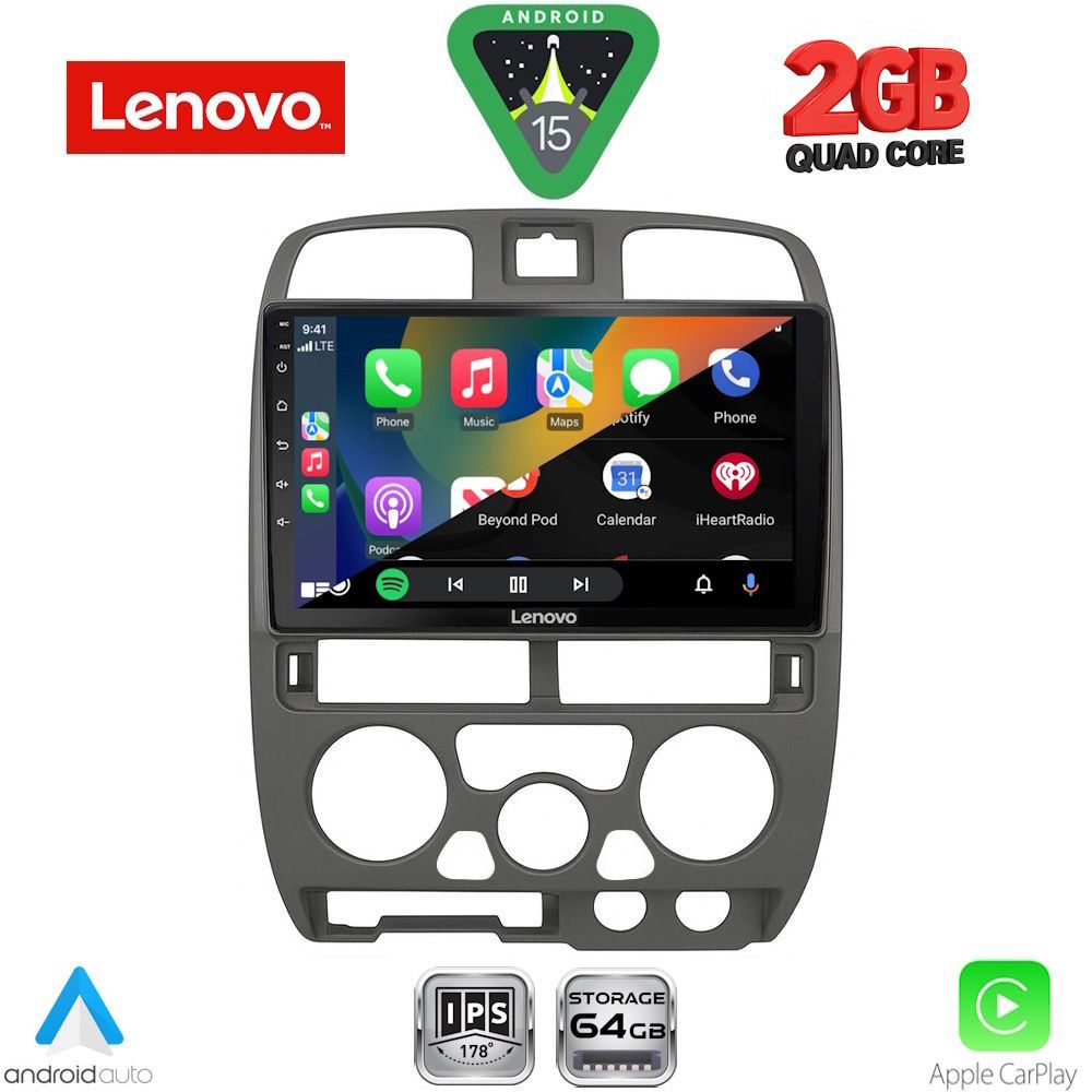 LENOVO LVD 2253GR_CPA (9inc) MULTIMEDIA TABLET for ISUZU D-MAX mod. 2002-2008 (GREY) LENOVO LVD 2253GR_CPA (9inc) MULTIMEDIA TABLET for ISUZU D-MAX mod. 2002-2008 (GREY)