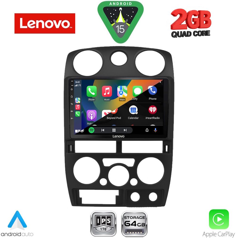 LENOVO LVD 2254BL_CPA (9inc) MULTIMEDIA TABLET for ISUZU D-MAX mod. 2008-2012 (BLACK) LENOVO LVD 2254BL_CPA (9inc) MULTIMEDIA TABLET for ISUZU D-MAX mod. 2008-2012 (BLACK)