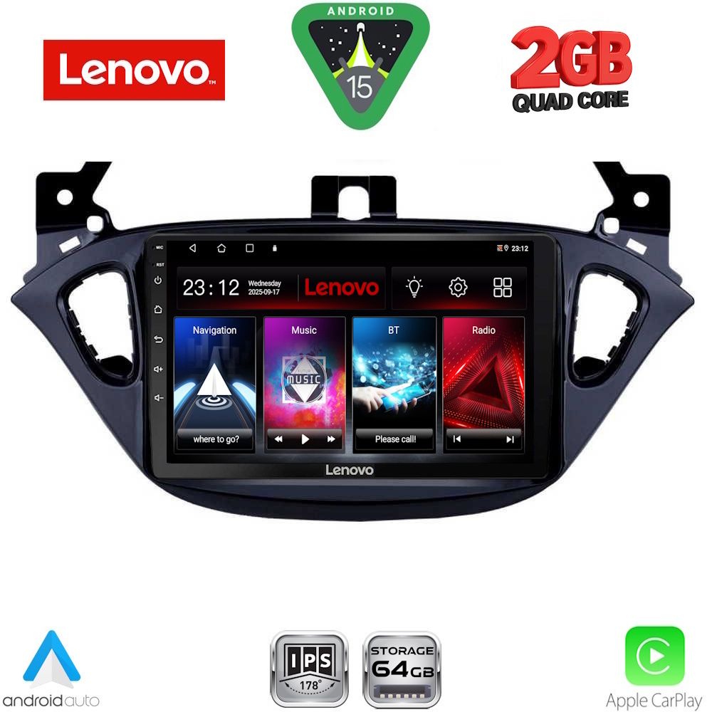 LENOVO LVD 2486_CPA (9inc) MULTIMEDIA TABLET for OPEL ADAM - CORSA E mod. 2014-2019 LENOVO LVD 2486_CPA (9inc) MULTIMEDIA TABLET for OPEL ADAM - CORSA E mod. 2014-2019