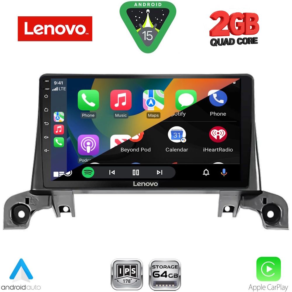 LENOVO LVD 2519_GPS (9inc) MULTIMEDIA TABLET for PEUGEOT 3008 - 5008 mod. 2016-2024 LENOVO LVD 2519_GPS (9inc) MULTIMEDIA TABLET for PEUGEOT 3008 - 5008 mod. 2016-2024