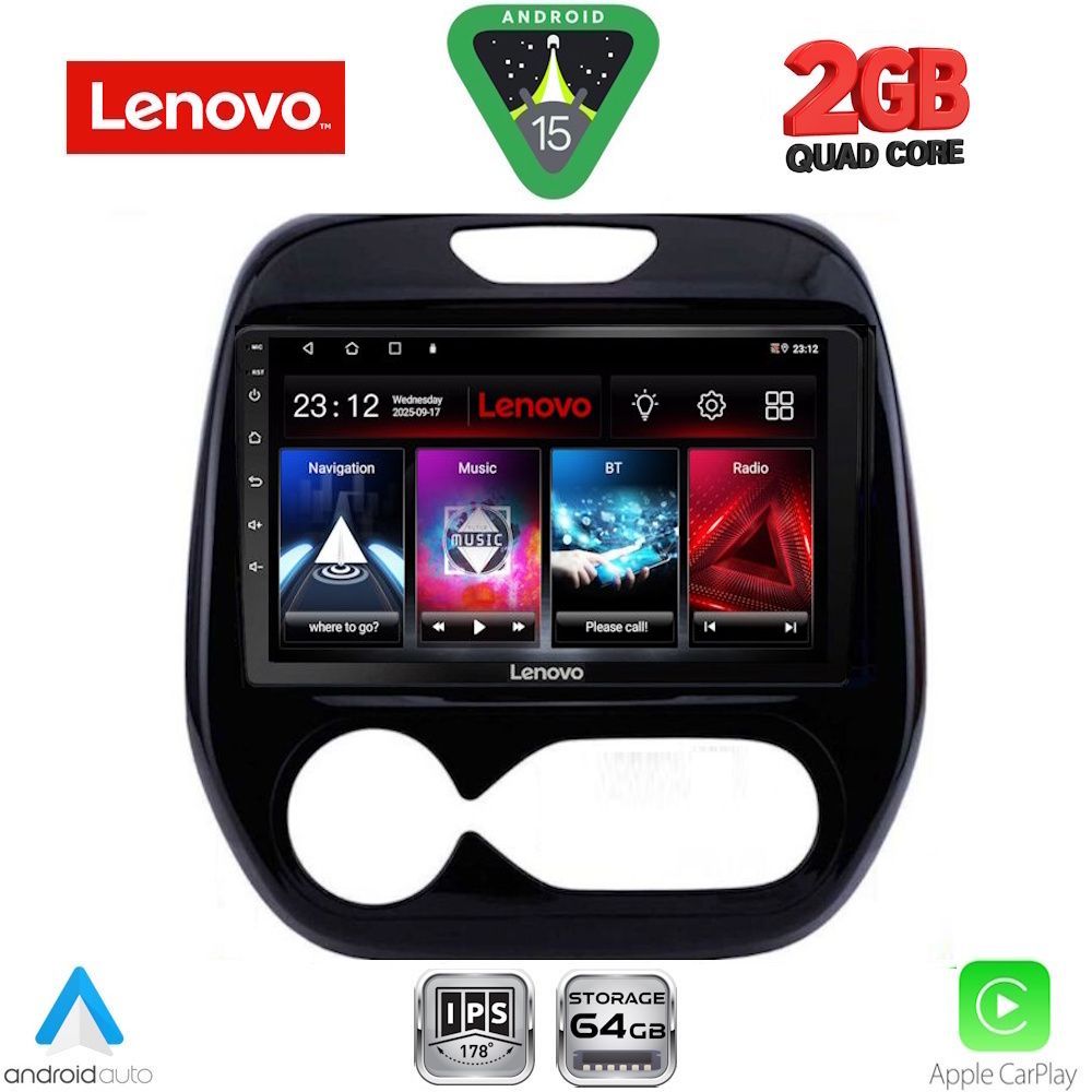LENOVO LVD 2542_CPA (9inc) MULTIMEDIA TABLET for RENAULT CAPTUR mod. 2013-2019 LENOVO LVD 2542_CPA (9inc) MULTIMEDIA TABLET for RENAULT CAPTUR mod. 2013-2019