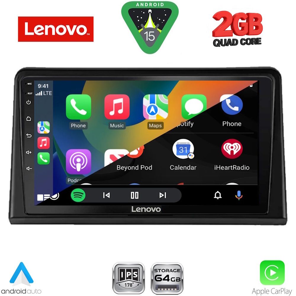 LENOVO LVD 2548_CPA (9inc) MULTIMEDIA TABLET for RENAULT EXPRESS mod. 2020-2026 LENOVO LVD 2548_CPA (9inc) MULTIMEDIA TABLET for RENAULT EXPRESS mod. 2020-2026