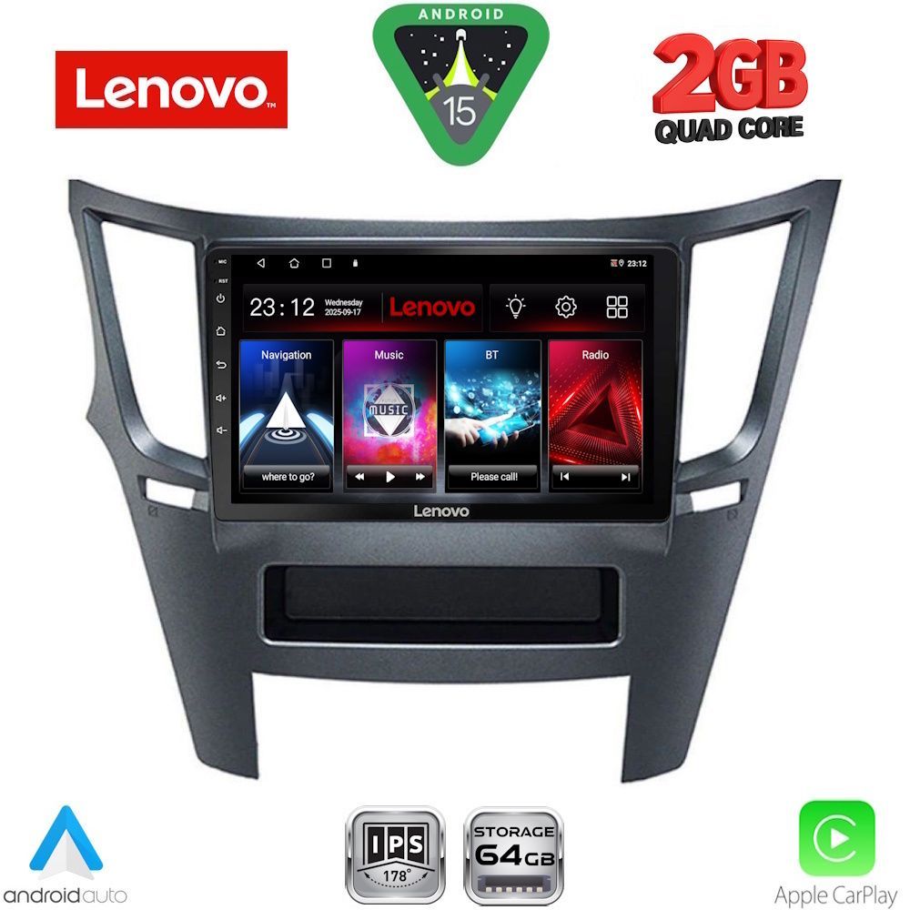 LENOVO LVD 2667_CPA (9inc) MULTIMEDIA TABLET for SUBARU LEGACY – OUTBACK mod. 2009-2014 LENOVO LVD 2667_CPA (9inc) MULTIMEDIA TABLET for SUBARU LEGACY – OUTBACK mod. 2009-2014