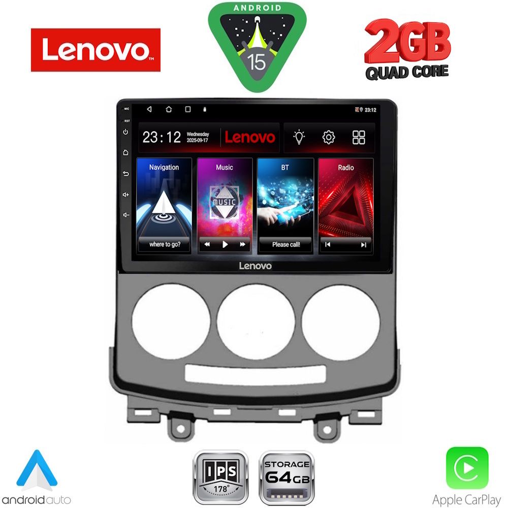 LENOVO LVD 2370_CPA (9inc) MULTIMEDIA TABLET for MAZDA 5 mod. 2004-2010 LENOVO LVD 2370_CPA (9inc) MULTIMEDIA TABLET for MAZDA 5 mod. 2004-2010