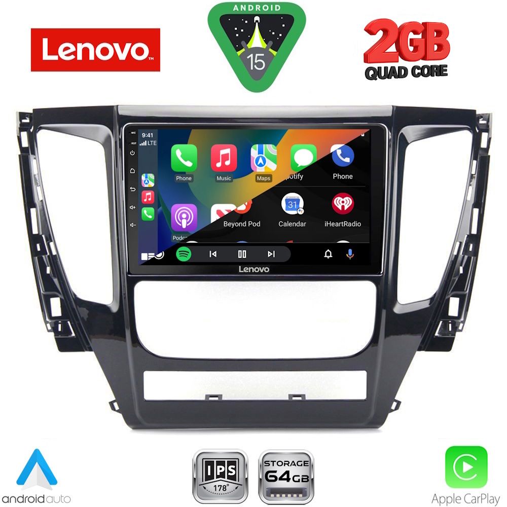 LENOVO LVD 2447A_CPA (9inc) MULTIMEDIA TABLET for MITSUBISHI PAJERO mod. 2013-2020 LENOVO LVD 2447A_CPA (9inc) MULTIMEDIA TABLET for MITSUBISHI PAJERO mod. 2013-2020