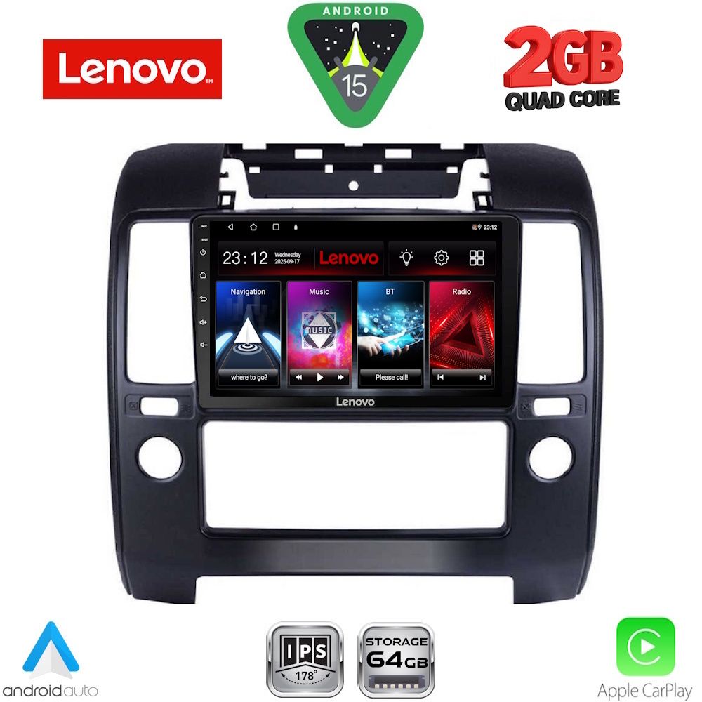 LENOVO LVD 2454_CPA A/C (9inc) MULTIMEDIA TABLET for NISSAN NAVARA D40 mod. 2006-2011 με A/C LENOVO LVD 2454_CPA A/C (9inc) MULTIMEDIA TABLET for NISSAN NAVARA D40 mod. 2006-2011 με A/C