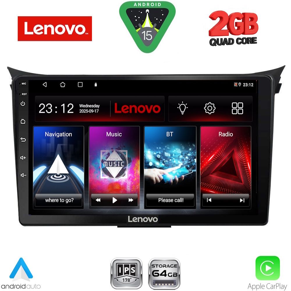 LENOVO LVD 2232_CPA (9inc) MULTIMEDIA TABLET for HYUNDAI i30 mod. 2012-2017 LENOVO LVD 2232_CPA (9inc) MULTIMEDIA TABLET for HYUNDAI i30 mod. 2012-2017