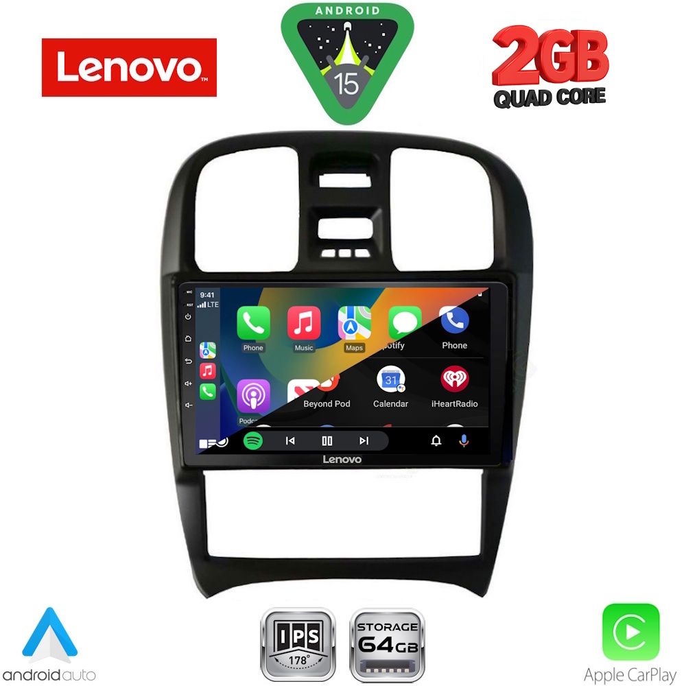 LENOVO LVD 2247_CPA (9inc) MULTIMEDIA TABLET for HYUNDAI SONATA mod. 2000-2006 LENOVO LVD 2247_CPA (9inc) MULTIMEDIA TABLET for HYUNDAI SONATA mod. 2000-2006