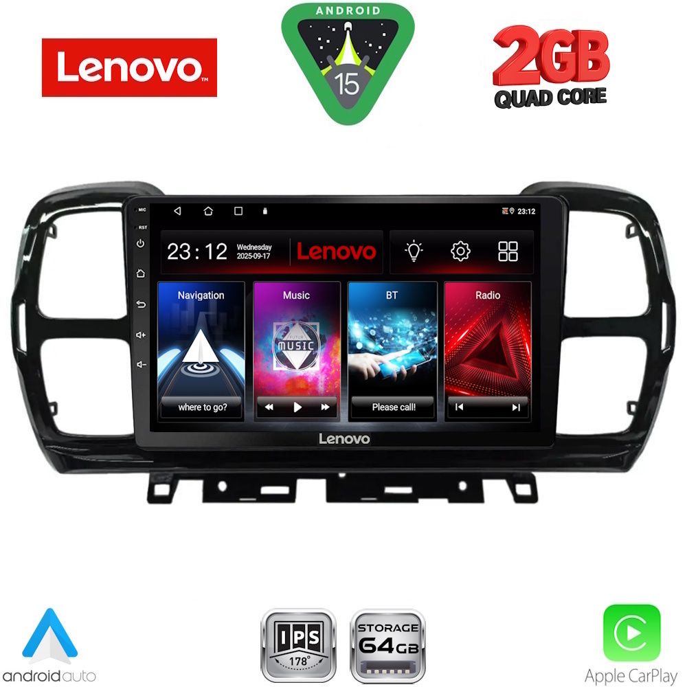LENOVO LVD 2088_CPA (9inc) MULTIMEDIA TABLET for CITROEN C5 AIRCROSS mod. 2017-2021 LENOVO LVD 2088_CPA (9inc) MULTIMEDIA TABLET for CITROEN C5 AIRCROSS mod. 2017-2021