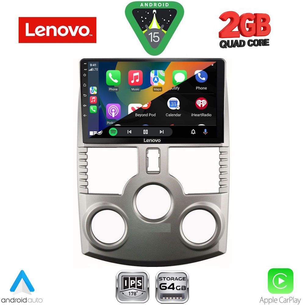 LENOVO LVD 2126_CPA (9inc) MULTIMEDIA TABLET for DAIHATSU TERIOS mod. 2006-2017 LENOVO LVD 2126_CPA (9inc) MULTIMEDIA TABLET for DAIHATSU TERIOS mod. 2006-2017