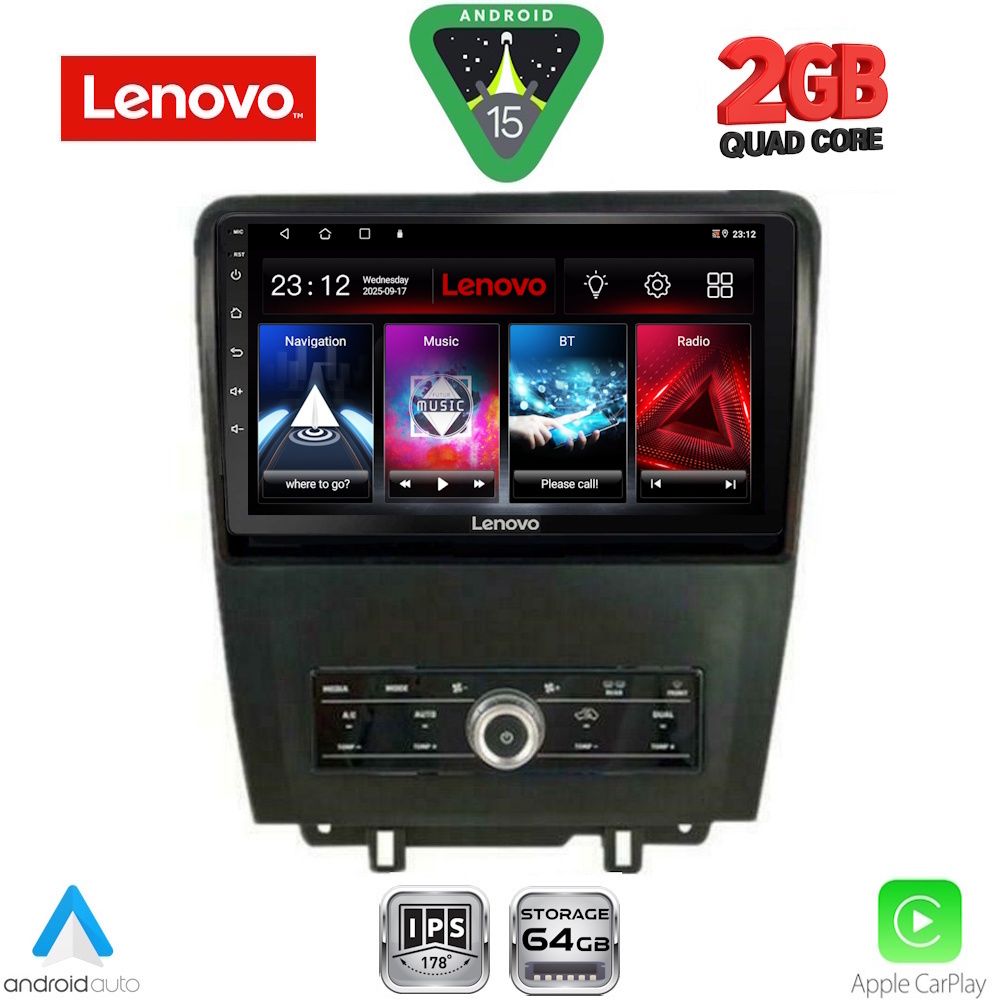 LENOVO LVD 2165_CPA (10inc) MULTIMEDIA TABLET for FORD MUSTANG mod. 2010-2015 LENOVO LVD 2165_CPA (10inc) MULTIMEDIA TABLET for FORD MUSTANG mod. 2010-2015