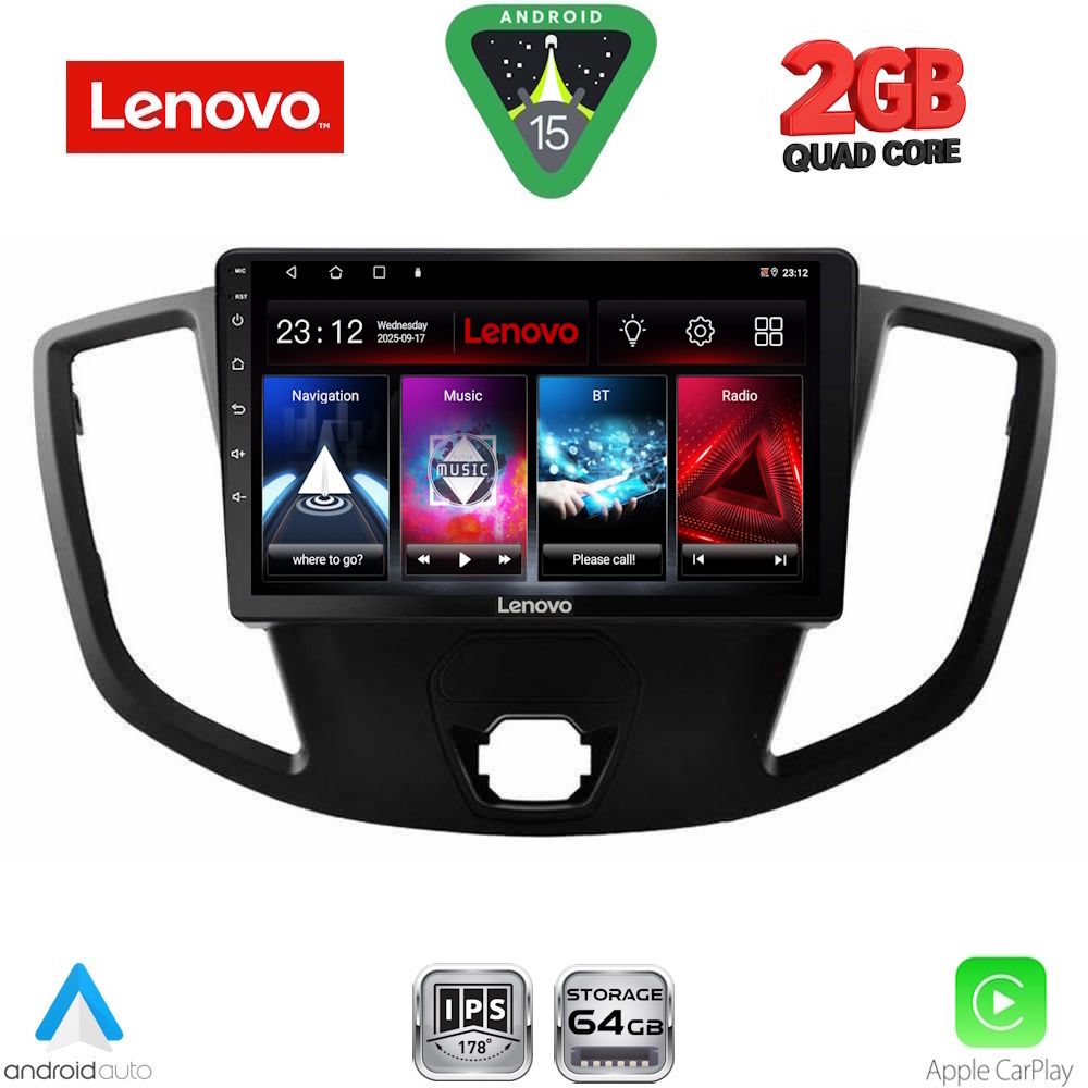 LENOVO LVD 2179_CPA (9inc) MULTIMEDIA TABLET for FORD TRANSIT mod. 2014-2020 LENOVO LVD 2179_CPA (9inc) MULTIMEDIA TABLET for FORD TRANSIT mod. 2014-2020