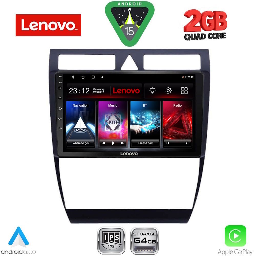 LENOVO LVD 2006_CPA (9inc) MULTIMEDIA TABLET for AUDI A6 mod. 1998-2005 LENOVO LVD 2006_CPA (9inc) MULTIMEDIA TABLET for AUDI A6 mod. 1998-2005