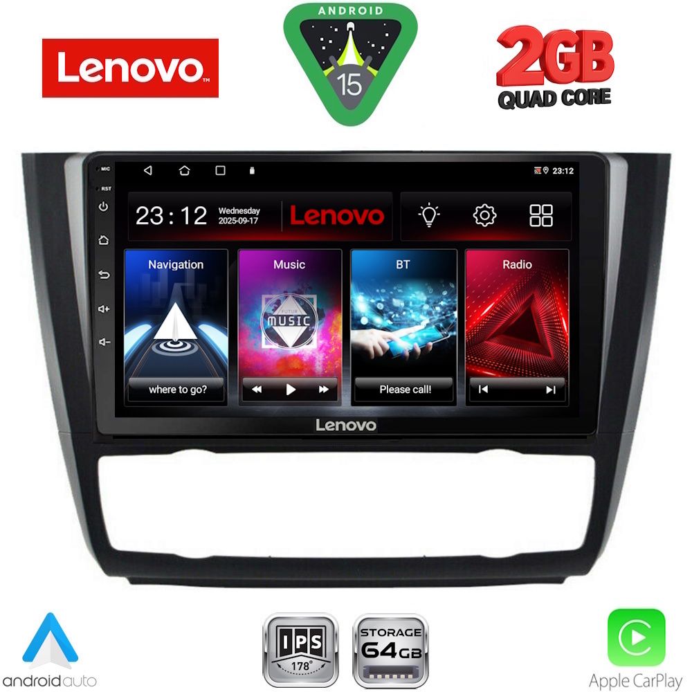 LENOVO LVD 2040_CPA CLIMA (9inc) MULTIMEDIA TABLET for BMW S.1 E81-82-87-88 mod. 2004-2013 LENOVO LVD 2040_CPA CLIMA (9inc) MULTIMEDIA TABLET for BMW S.1 E81-82-87-88 mod. 2004-2013