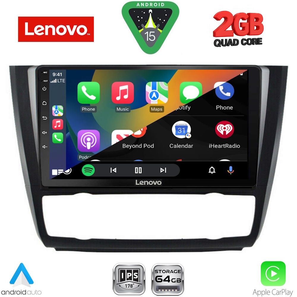 LENOVO LVD 2040_CPA CLIMA (9inc) MULTIMEDIA TABLET for BMW S.1 E81-82-87-88 mod. 2004-2013 LENOVO LVD 2040_CPA CLIMA (9inc) MULTIMEDIA TABLET for BMW S.1 E81-82-87-88 mod. 2004-2013