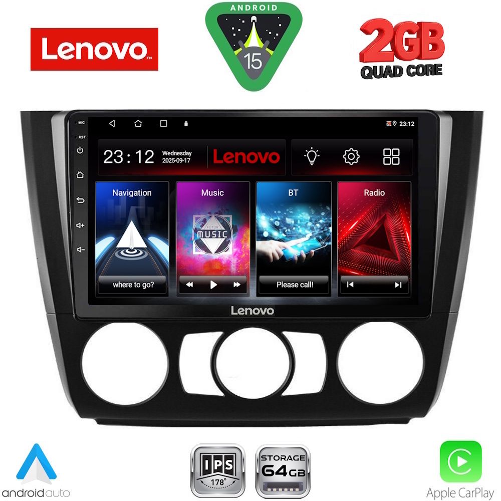 LENOVO LVD 2040_CPA A/C (9inc) MULTIMEDIA TABLET for BMW S.1 E81-82-87-88 mod. 2004-2013 LENOVO LVD 2040_CPA A/C (9inc) MULTIMEDIA TABLET for BMW S.1 E81-82-87-88 mod. 2004-2013