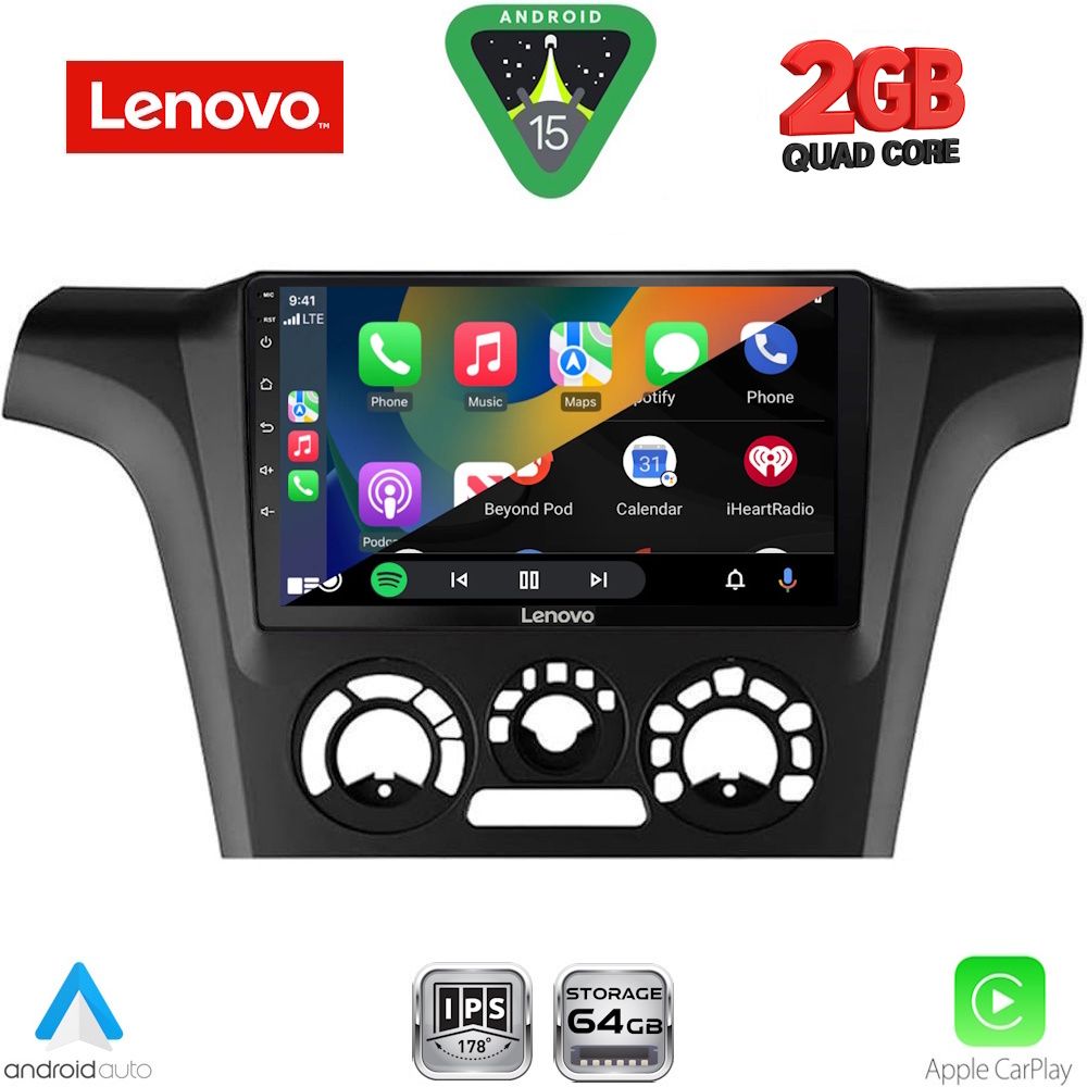 LENOVO LVD 2441_CPA A/C (9inc) MULTIMEDIA TABLET for MITSUBISHI OUTLANDER mod. 2001-2005 LENOVO LVD 2441_CPA A/C (9inc) MULTIMEDIA TABLET for MITSUBISHI OUTLANDER mod. 2001-2005