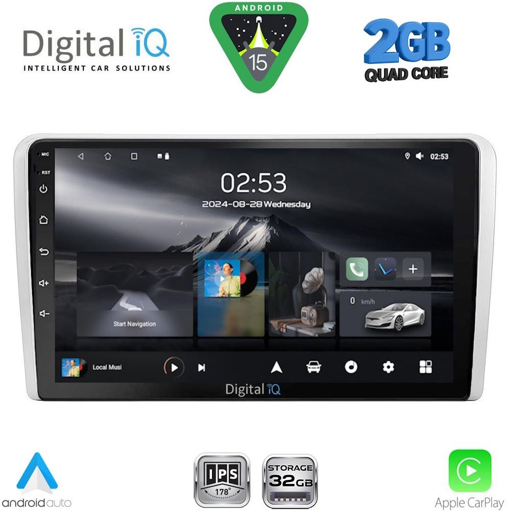 DIGITAL IQ RSD 1481SL_CPA (9inc) MULTIMEDIA TABLET for OPEL ALL mod. 2004-2014 (SILVER) DIGITAL IQ RSD 1481SL_CPA (9inc) MULTIMEDIA TABLET for OPEL ALL mod. 2004-2014 (SILVER)