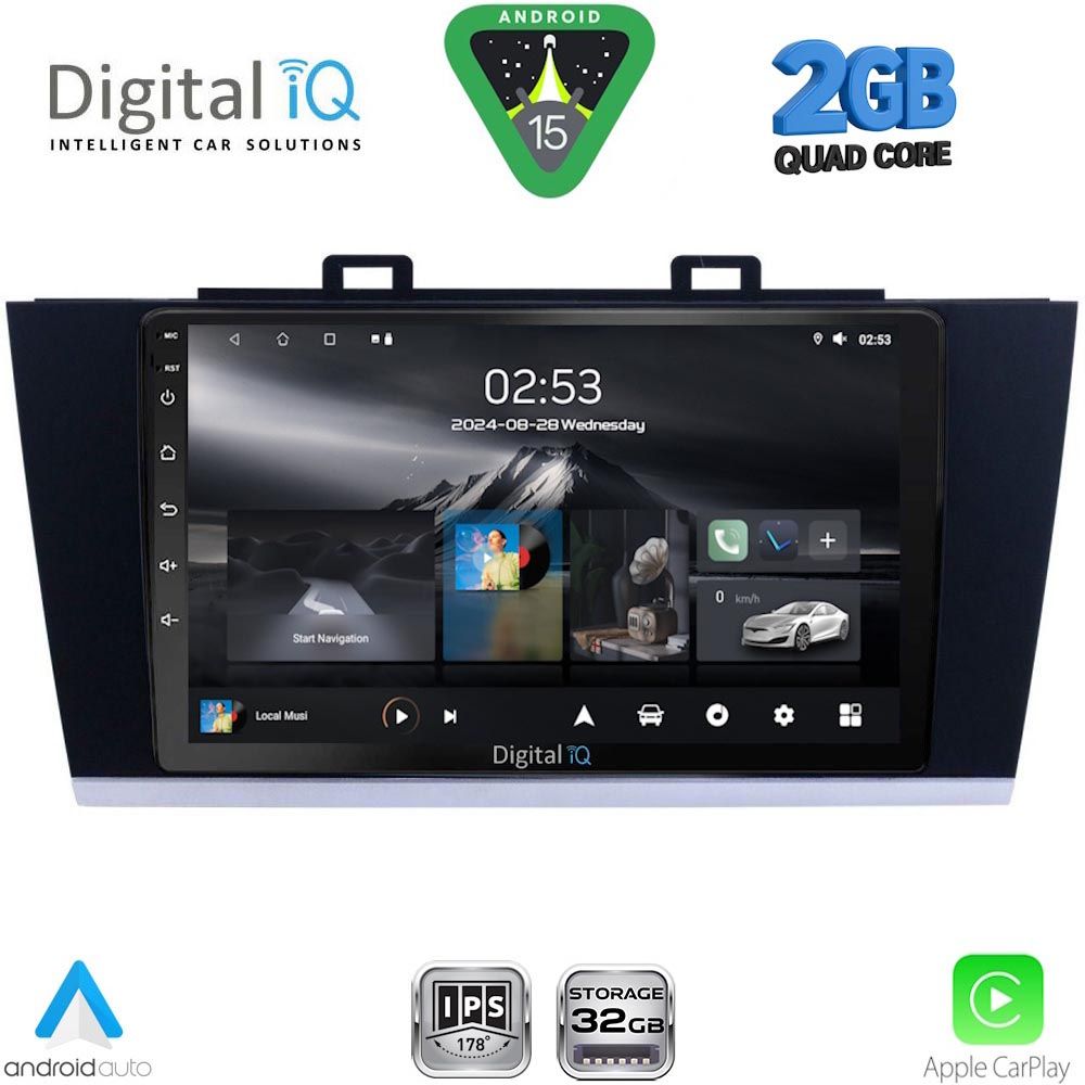 DIGITAL IQ RSD 1668_CPA (9inc) MULTIMEDIA TABLET for SUBARU LEGACY – OUTBACK mod. 2014-2019 DIGITAL IQ RSD 1668_CPA (9inc) MULTIMEDIA TABLET for SUBARU LEGACY – OUTBACK mod. 2014-2019