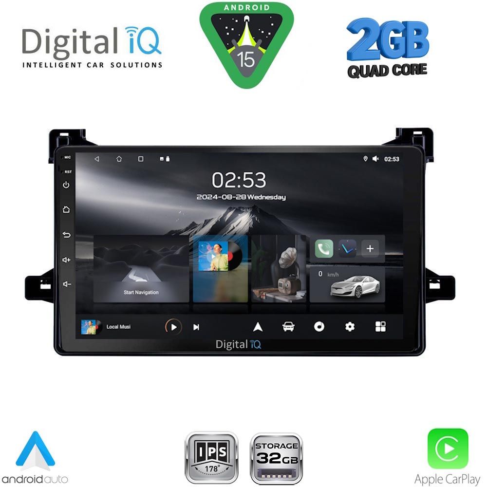 DIGITAL IQ RSD 1727_CPA (9inc) MULTIMEDIA TABLET for TOYOTA PRIUS mod. 2016-2020 DIGITAL IQ RSD 1727_CPA (9inc) MULTIMEDIA TABLET for TOYOTA PRIUS mod. 2016-2020