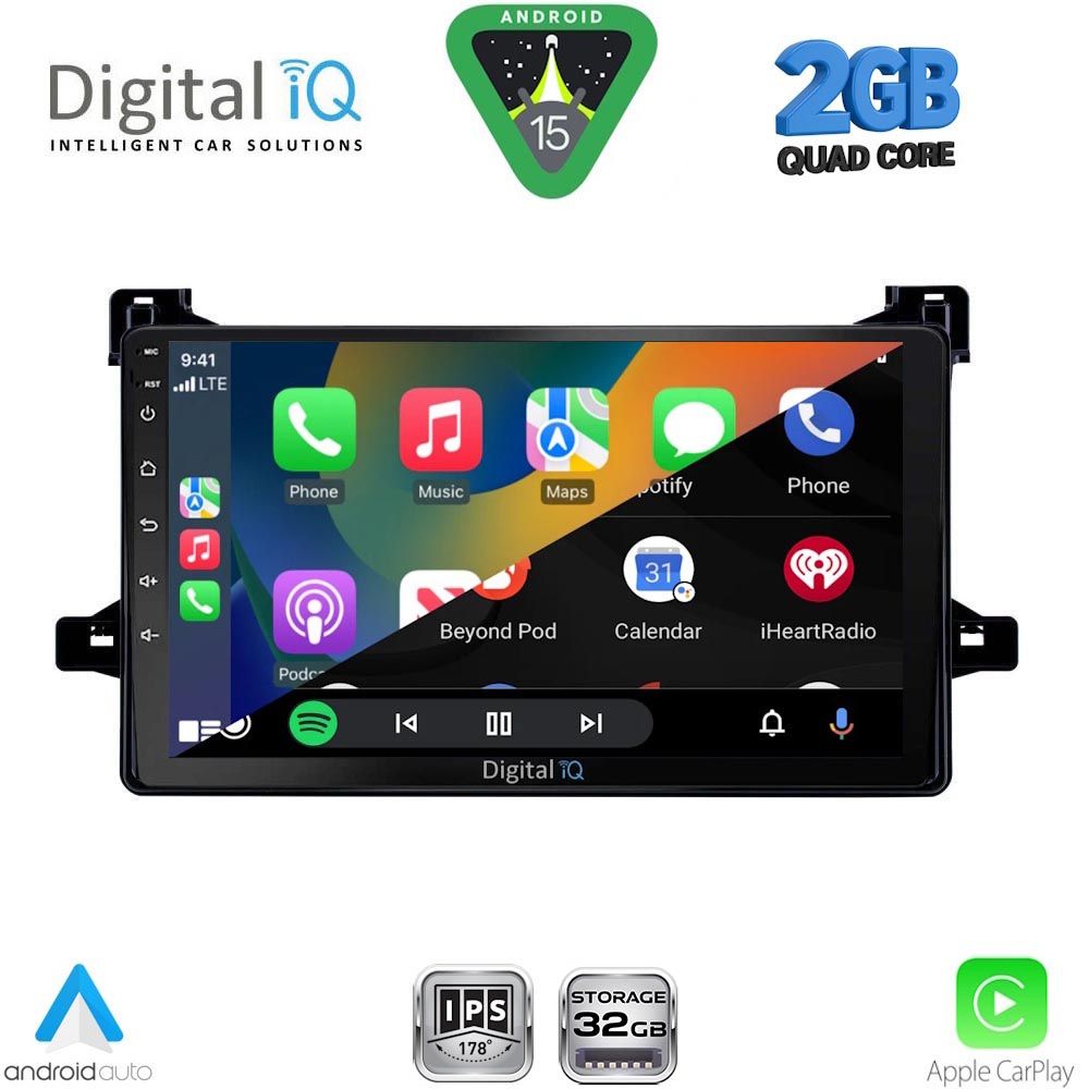 DIGITAL IQ RSD 1727_CPA (9inc) MULTIMEDIA TABLET for TOYOTA PRIUS mod. 2016-2020 DIGITAL IQ RSD 1727_CPA (9inc) MULTIMEDIA TABLET for TOYOTA PRIUS mod. 2016-2020