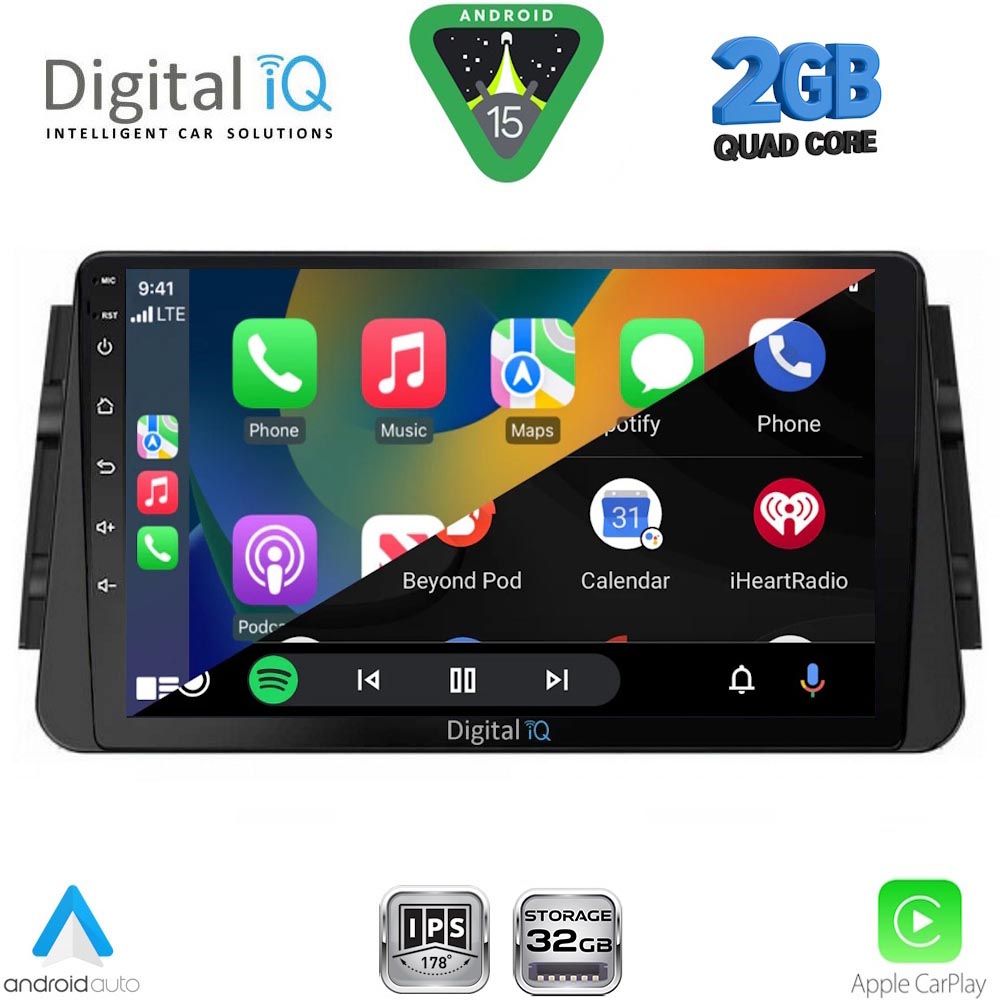 DIGITAL IQ RSD 1460_CPA (9inc) MULTIMEDIA TABLET for NISSAN MICRA mod. 2017-2025 DIGITAL IQ RSD 1460_CPA (9inc) MULTIMEDIA TABLET for NISSAN MICRA mod. 2017-2025