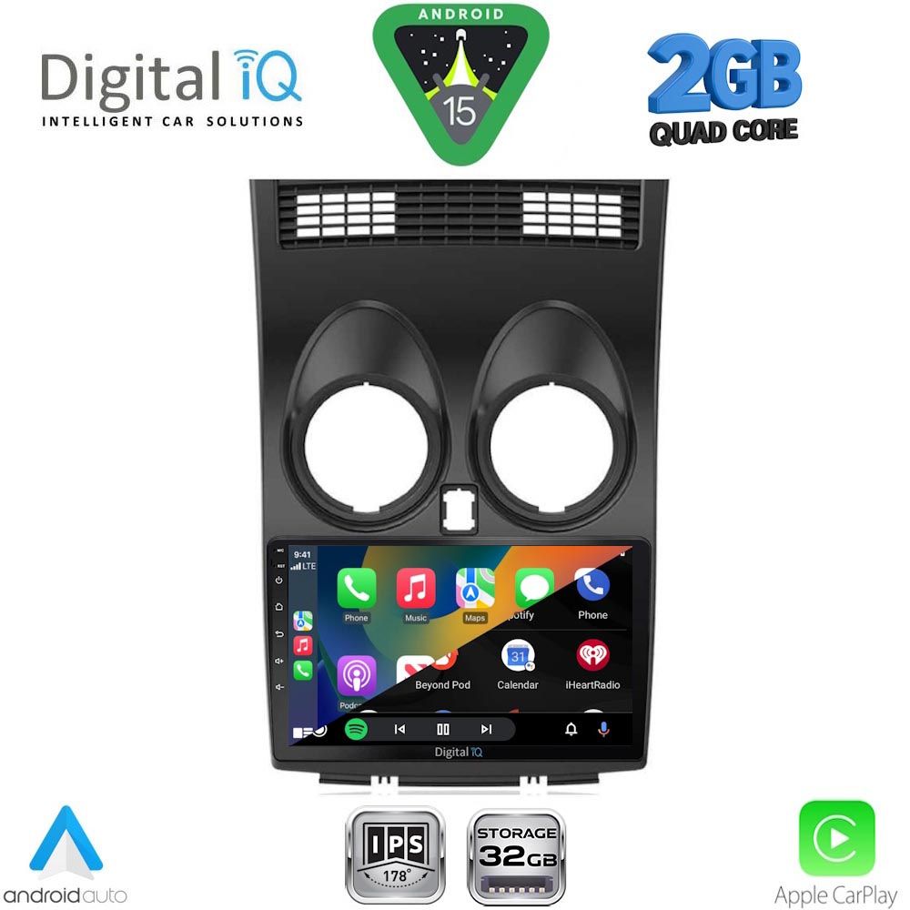 DIGITAL IQ RSD 1466_CPA (9inc) MULTIMEDIA TABLET for NISSAN QASHQAI mod. 2007-2014 DIGITAL IQ RSD 1466_CPA (9inc) MULTIMEDIA TABLET for NISSAN QASHQAI mod. 2007-2014
