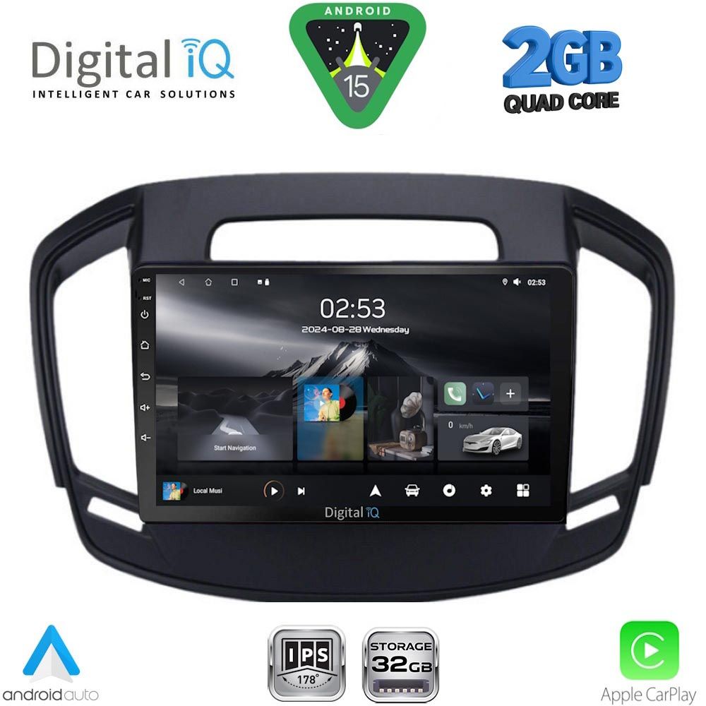 DIGITAL IQ RSD 1492_CPA (9inc) MULTIMEDIA TABLET for OPEL INSIGNIA mod. 2014-2017 DIGITAL IQ RSD 1492_CPA (9inc) MULTIMEDIA TABLET for OPEL INSIGNIA mod. 2014-2017