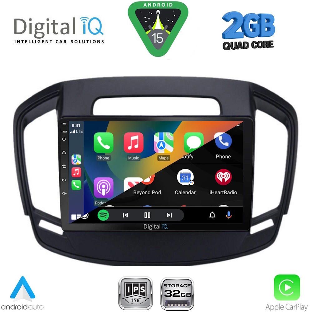 DIGITAL IQ RSD 1492_CPA (9inc) MULTIMEDIA TABLET for OPEL INSIGNIA mod. 2014-2017 DIGITAL IQ RSD 1492_CPA (9inc) MULTIMEDIA TABLET for OPEL INSIGNIA mod. 2014-2017