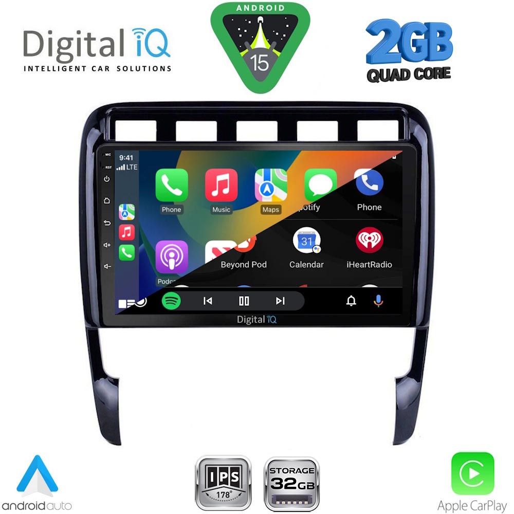 DIGITAL IQ RSD 1535_CPA (9inc) MULTIMEDIA TABLET for PORSCHE CAYENNE mod. 2002-2011 DIGITAL IQ RSD 1535_CPA (9inc) MULTIMEDIA TABLET for PORSCHE CAYENNE mod. 2002-2011