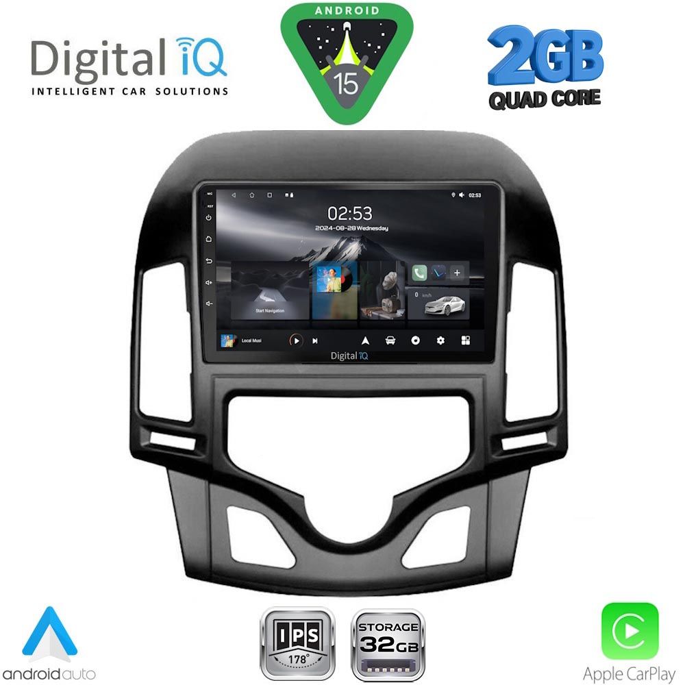 DIGITAL IQ RSD 1231_CPA CLIMA (9inc) MULTIMEDIA TABLET for HYUNDAI i30 mod. 2007-2012 DIGITAL IQ RSD 1231_CPA CLIMA (9inc) MULTIMEDIA TABLET for HYUNDAI i30 mod. 2007-2012