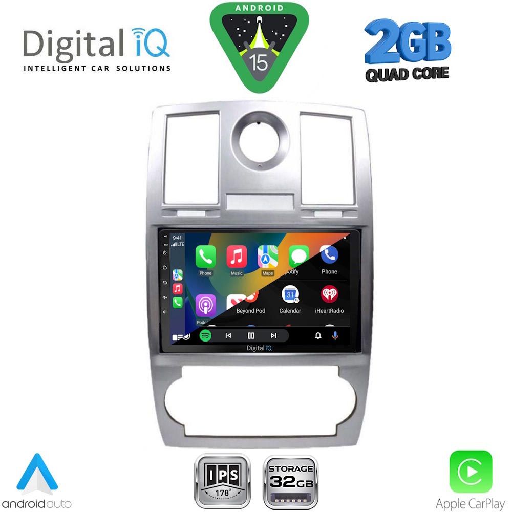 DIGITAL IQ RSD 1285_CPA (9inc) MULTIMEDIA TABLET for CHRYSLER 300C mod. 2005-2010 DIGITAL IQ RSD 1285_CPA (9inc) MULTIMEDIA TABLET for CHRYSLER 300C mod. 2005-2010